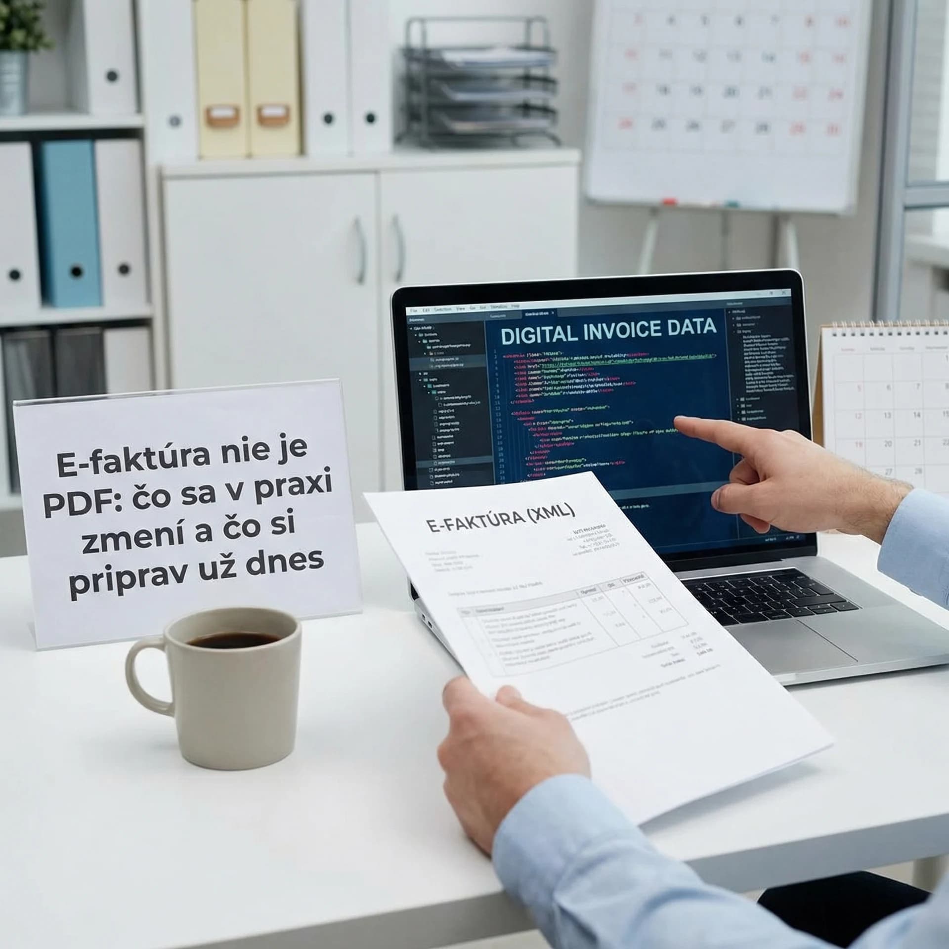 E-faktúra nie je PDF: čo sa v praxi zmení a čo si priprav už dnes